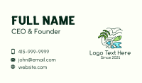 Tropical Fish Fishing Business Card Image Preview