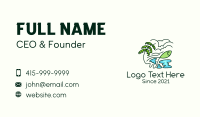 Tropical Fish Fishing Business Card Preview