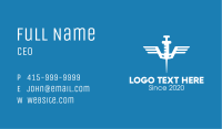 Medical Syringe Wings Business Card Image Preview