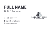 Castle Fortress Tower Business Card Design