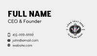 Scissors Comb Barbershop Business Card Image Preview