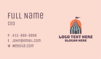 Circus Carnival Tent Business Card Image Preview
