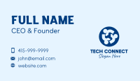 People Circle Community Business Card Image Preview