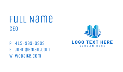 Building Real Estate Contruction Business Card Image Preview