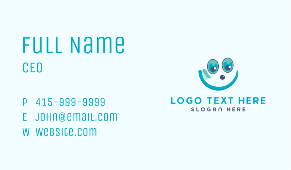 Happy Dental Toothpaste  Business Card Design Image Preview