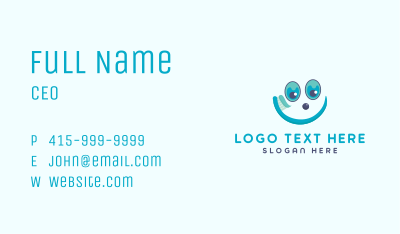 Happy Dental Toothpaste  Business Card Image Preview