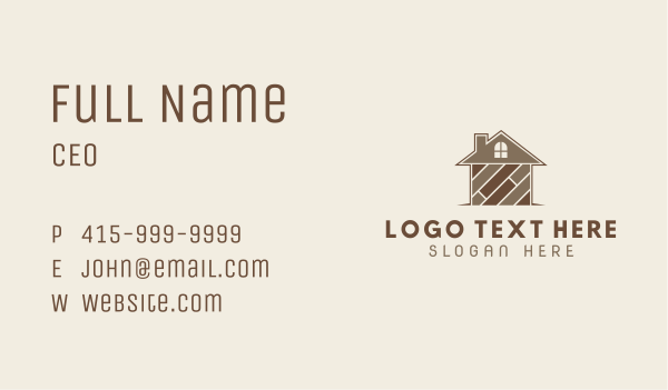 Home Improvement Tile Business Card Design Image Preview