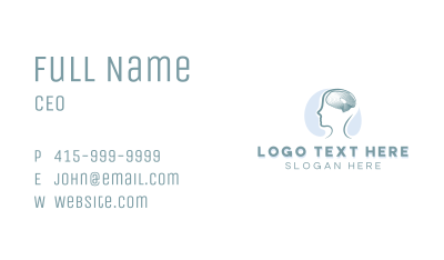 Psychology Mental Health Counseling Business Card Image Preview