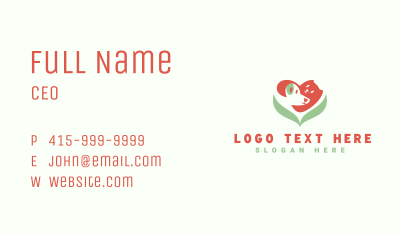 Pet Veterinary Animal Clinic Business Card Image Preview