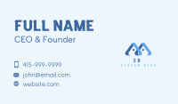 Blue Residence Property Business Card Image Preview