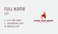 Fish Flame Grill Business Card Image Preview