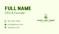 Agriculture Biotech Flask Business Card Image Preview