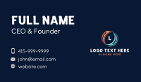Arrow Logistic Shipping Business Card Preview