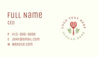 Vegan Heart Cooking Business Card Image Preview