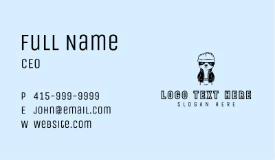 Puppy Dog Streetwear Business Card Image Preview