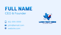 Western Texas State Business Card Preview