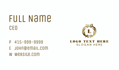 Luxury Fashion Boutique Business Card Image Preview