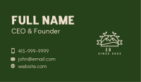 Outdoor Mountain Camp  Business Card Image Preview