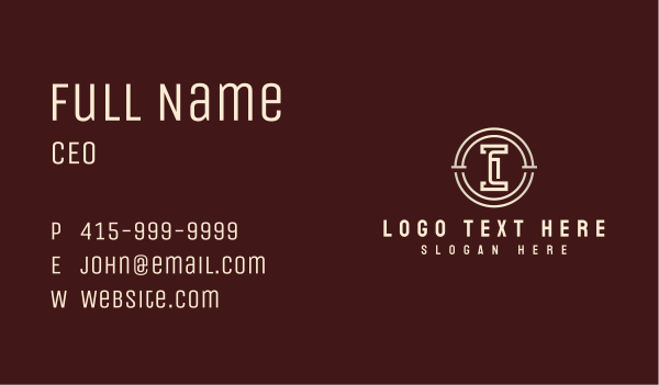 Premium Startup Letter A Business Card Design Image Preview