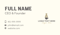 Pottery Coffee Shop Business Card Image Preview