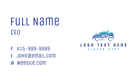 Automotive Car Wash Detailing Business Card Image Preview