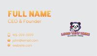 Panda Bear Gaming Business Card Image Preview