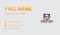 Panda Bear Gaming Business Card Image Preview