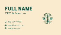 Gardening Shovel Plant Business Card Image Preview