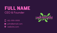 Graffiti Street Art Business Card Design