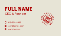 Vietnamese Dragon Creature Business Card Preview