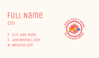 Pet Dog Frisbee Business Card Image Preview