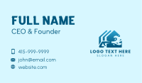 Pressure Washing Maintenance Business Card Image Preview