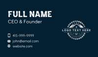 Hammer Saw Construction Business Card Preview