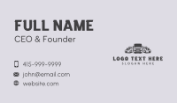 Trucking Mover Logistics Business Card Design