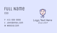 Country Woman Scarf  Business Card Image Preview