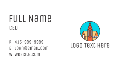 Polygon Cathedral Business Card