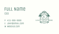 Luxury Crown Flamingo Business Card Image Preview