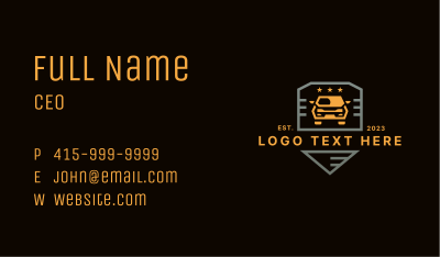 Car Auto Mechanic Business Card Image Preview