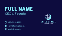Moon Dog Grooming Business Card Image Preview