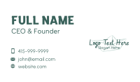 Paper Boat Foundation Wordmark Business Card Image Preview