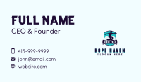 Mountain Snowboard Team Business Card Image Preview