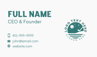 Varsity Golf Competition  Business Card Preview