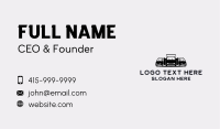 Cargo Trucking Transportation Business Card Image Preview
