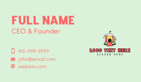 Cute Bounce Playground Business Card Preview