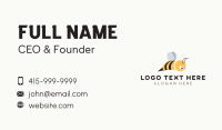 Honey Bee Mascot Business Card Preview