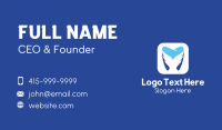 Fin Tooth Mobile App Business Card Design