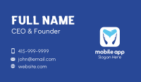 Fin Tooth Mobile App Business Card Image Preview