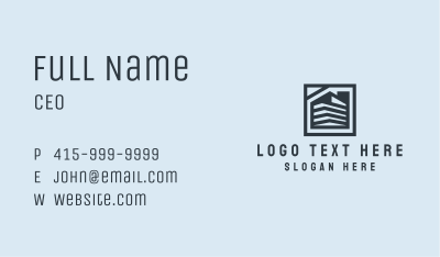 Modern Building Architecture  Business Card Image Preview