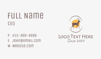 Wildlife Deer Sanctuary Business Card Image Preview