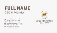 Wildlife Deer Sanctuary Business Card Image Preview